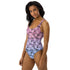 Bisexual Pride Aloha One-Piece Swimsuit